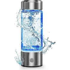 DINTO Wasserstoff-Wasserflasche, tragbarer Wasserstoff-Wasserflaschengenerator, Wasserstoff-Flasche für sauberes und gesundes Trinkwasser, Wasserstoff-Wasser-Maschine produziert ionisiertes Wasser,