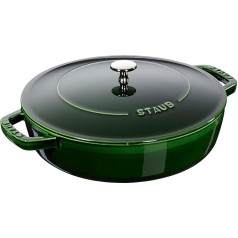 Staub cepamais trauks ar Chistera, piemērots indukcijas plītīm, čuguns, 1 vienība, 28 cm