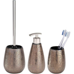 WENKO Bad-Accessoire-Set Marrakesh 3-teilig