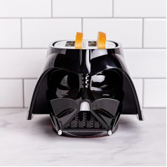 Uncanny Brands Star Wars Darth Vader Halo Toaster - светится и издает звуки светового меча
