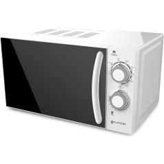 Grunkel MWG 20SG Microondas Con Grill Blanco DE 20L, Metal, White, Normal