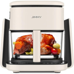 JIMMY AF3 2 in 1 daudzfunkcionāla gaisa fritēze ar grila funkciju, 4 litri, 1100 W, 8 gatavošanas programmas