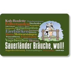 Brokastu galds Sauerländer Bräuche, Woll!