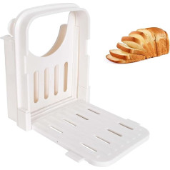 Salokāma maizes griešanas mašīna Maizes griezējs Maizes kukulīšu griezējs Toast Loaf Toast Cutter Mould Cepšanas rīki maizes griešanai virtuvē