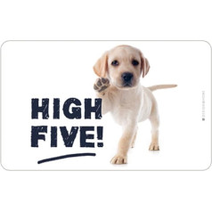 Planchette pour petit-déjeuner High Five 23 x 14 cm pour chien chiot