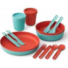 Trauku komplekts PASSAGE Dinnerware Set, 14 pcs  Blue / Orange