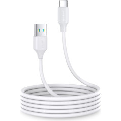 Joyroom USB charging | data cable - USB Type C 3A 2m white (S-UC027A9)