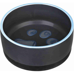 Trixie Bowl for animals, ceramic : Trixie Ceramic bowl with rubber bottom, 0.4 l|ø 12 cm