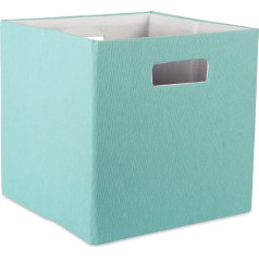 DII Poly Cube uzglabāšanas kolekcija Hard Side Folding Solid Small Aqua