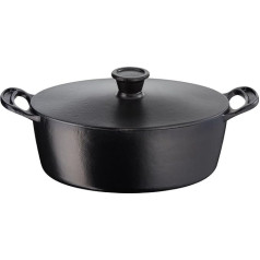 Tefal Jamie Oliver čuguna čuguns melns 30 cm