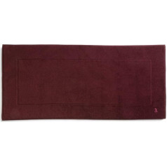 möve Superwuschel vannas paklājs 60 x 130 cm 100% kokvilna bordo krāsā