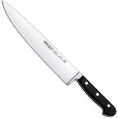 Arcos 255300 Serie Clasica - Kochmesser - Klinge aus Nitrum geschmiedetem Edelstahl 260 mm - HandGriff Polyoxymethylen (POM) Farbe Schwarz