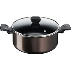 Tefal Easy Cook & Clean B5544602 24 cm (4,7 L) panna + vāks visām plītīm, izņemot indukcijas plītis