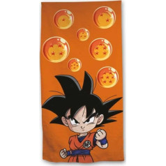 Son Goku Chibi pludmales dvielis Baseins Vannas istaba 140 x 70 cm