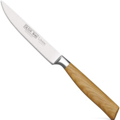 Burgvogel Solingen Oliva Line Kalts steika nazis 12 cm Olive Wood Saw Cut Rustproof Bright Sharp Brown Beige