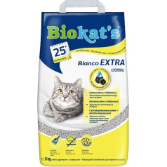 Gimborn Smiltis kaķu tualetēm : Gimborn Biokats Bianco Extra 5kg.