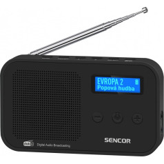 Portatīvais digitālais radio dab+ srd 7200b