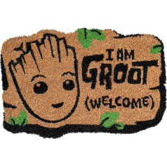 Grupo Erik Marvel Groot Coconut Mat Durvju paklājs 40 x 60 cm Smieklīgs durvju paklājs iekštelpu durvju paklājs