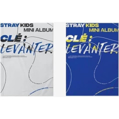 STRAY KIDS Clé: Levanter Album (CLE Version) CD + fotogrāmata + 3 QR fotokartītes + (papildus 4 fotokartītes + 1 abpusēja fotokartīte)