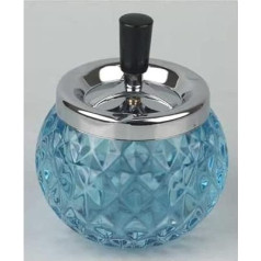 Besisukanti peleninė Exclusive Chrome/Glass Ball Blue 12 cm