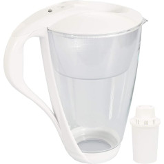 Stikla ūdens filtrs Dafi Crystal Classic 2.0L inklusive 1 Filterkartusche - Weiß