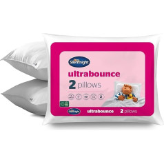 Silentnight Luxury Ultrabounce spilveni Pair Microfibre White 2 Pack 2