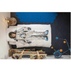 Snurk Gultas veļa Astronauta dizains 135 x 200 cm