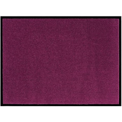 Hanse Home Mazgājams iekštelpu un āra durvju paklājs Dirt Trapper Mat Dirt Trapper Mat Ieejas paklājs Neslīdošs izmērs 80 x 120 cm Violets