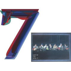 Dvēseles karte : 7 BTS albums (3. versija) CD + Oficiālais plakāts + Foto grāmata + Dziesmu grāmata + Mini grāmata + Fotokarte + Pastkarte + Krāsojamā grāmata + Uzlīme + (Papildus BTS 6 fotokartītes un 1 abpusēja fotokarte)