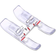 dreamstitch 820916096 Snap On Clear Toe Opening Presser Foot priekš Pfaff šujmašīnām IDT System - dl-em-820916096