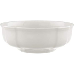 Villeroy & Boch - Manoir Dessertschale 15 cm Weiß, Spülmaschinenfest, Mikrowellensicher, Schüssel, Bowl, Schale, Müslischale, Salatschüssel, Premium Porzellan