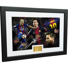 Lionel Messi 12 x 8 A4 signiert Celebration - Barcelona - Autogrammkarte Fotogrāfijas, fotogrāfijas, attēli un fotogrāfijas × no interneta bibliotēkas