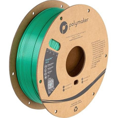 Polymaker PolyLite PLA - 1,75 mm - 1 kg - zīdaini zaļš