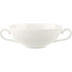 Villeroy & Boch - Royal Suppentasse 400 Ml Weiß, Spülmaschinenfest, Mikrowellensicher, Suppenschüssel, Schale, Schüssel, Premium Bone Porzellan