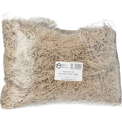 Natur Geschreddertes Papier Shreddertes | Eco Look | Geschenkbox | behindern Füllen, 1 kg