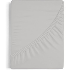 Burrito Blanco 50/50 Cotton Polyester A7 Fitted Sheet Grey