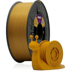 Winkle PLA HD Filament 1.75mm zelta pavediens 3D drukāšanai Spool 1000g