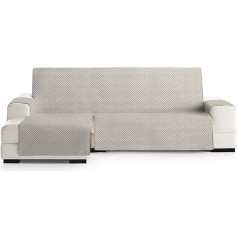 Eysa Mist Dīvāns Throw Poliesters C/1 Beige Grey Chaise Longue 240 cm Piemērots dīvāniem no 250 līdz 300 cm