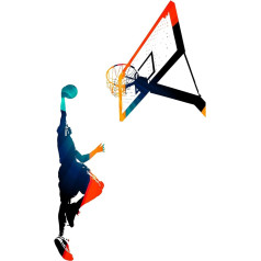 Wee Blue Coo Basketball Jump Hoop Ball Dunk Large Wall Art Plakāts drukāt bieza papīra 18X24 collu Wand Plakāts plakāts drukāt