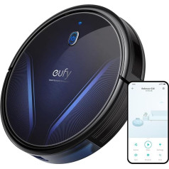 eufy RoboVac G20 Saugroboter, Smart Dynamic Navigation, 2500Pa Saugleistung, Schlankes Design, Kompatibel mit Alexa, für Teppiche und Hartböden(Generalüberholt)