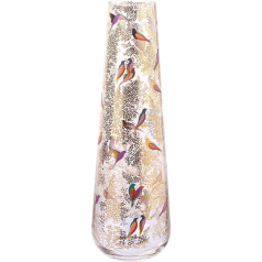 Sara Miller Portmeirion Chelsea Collection Large Decorative Glass Vase 35cm Porcelain Pink SM79258-XD