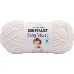 Bernat 16418686018 Dzija Baby Velvet Cuddly CLD, Cuddly Cloud, viens izmērs, 450 m