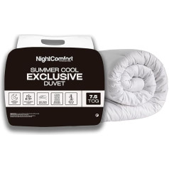 NightComfort Exclusive Collection Vissezonas sega 7,5 Tog Super mīksts mikrošķiedras pārvalks King