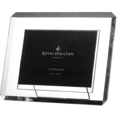 Royal Doulton Radiance Bilderrahmen, abgeschrägt, 17,8 x 12,7 cm, Crystallin, 18 x 13 cm