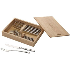 Villeroy und Boch Piemont Steakbesteck komplekts 12 TLG, 18/10 Edelstahl, 28,5 x 20 x 5 cm