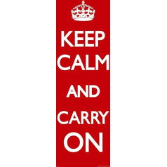 GB Eye Plakāts Keep Calm and Carry On, 53 x 158 cm