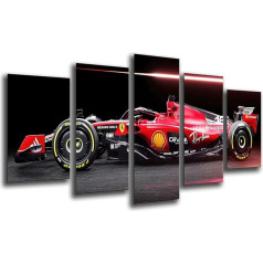 Mūsdienu foto attēls Formula 1 Car Sainz Leclerc 165 x 62 cm Ref 27434