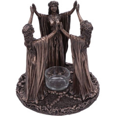 Nemesis Now Wicca Ceremony Tealight Holder 17cm Bronze