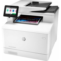 Многофункциональное устройство hp color laserjet pro mfp m479fdw w1a80a (лазерный, цветной лазер; a4; планшетный сканер)