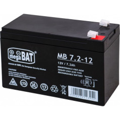 Megabat MB 7.2-12 Аккумулятор 12V/7Ah / 151x95x65mm